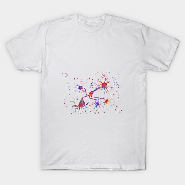 Neurotransmitter release mechanisms T-Shirt by RosaliArt